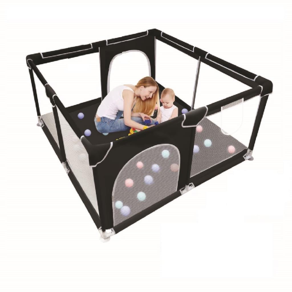 سياج لعب أطفال فاخر مع ألعاب